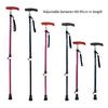 YQZQXWA Folding Walking Cane for Older Adults, Adjustable Aluminum Alloy Cane with Solid Wood Handle and Dragon Pattern view 4