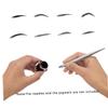 FRCOLOR 2-Piece Permanent Eyebrow Pencil Makeup Tool, Silver view 3