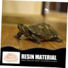 HAPINARY Resin Reptile Food Bowl, Stone-Look Water Dish for Turtles and Lizards view 2