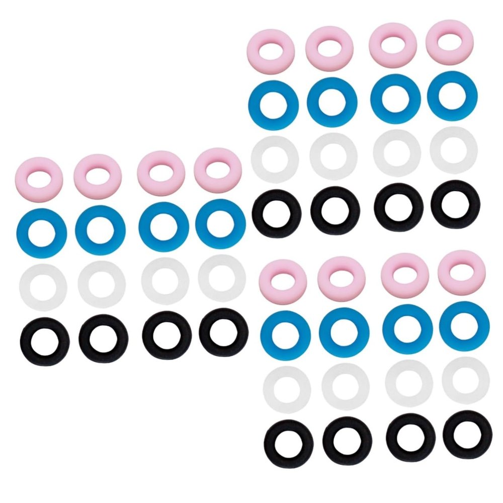 Beavorty 48-Pair Anti-Slip Eyeglass Ear Hooks and Temple Tip Holders