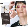 Healeved 30-Piece Double-Sided Eyeshadow Applicators, Portable Makeup Brushes for Eye Makeup, Suitable for Beginners and Professionals view 2