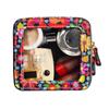 FRODOTGV Clear Makeup Bag, Aster Chrysanthemum Rose and Poppy, 1 Size view 1