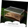 Transparent Acrylic Reptile Cage for Observation and Panoramic Viewing view 2