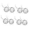 INOOMP 8-Piece Hanging Hay Ball Feeders for Rabbits, Stainless Steel, for Small Pets, Guinea Pigs and Chinchillas view 1