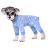 Dog Recovery Suit for Male and Female Dogs, Anti-Licking One-Piece, Wound Protection, E-Collar Alternative, Size S (Blue view 1