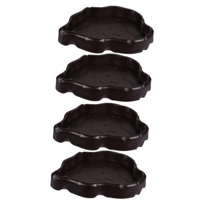 Yardwe 4-Piece Reptile Bowl Set, Windmill Design