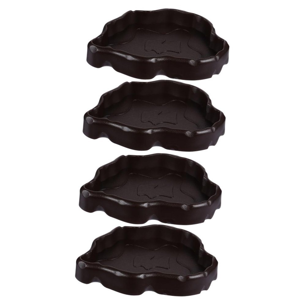 Yardwe 4-Piece Reptile Bowl Set, Windmill Design