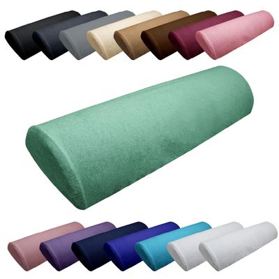 Vivezen Terry Protective Cover for Half-Round Massage Table Cushion, 66 x 22 x 12 cm