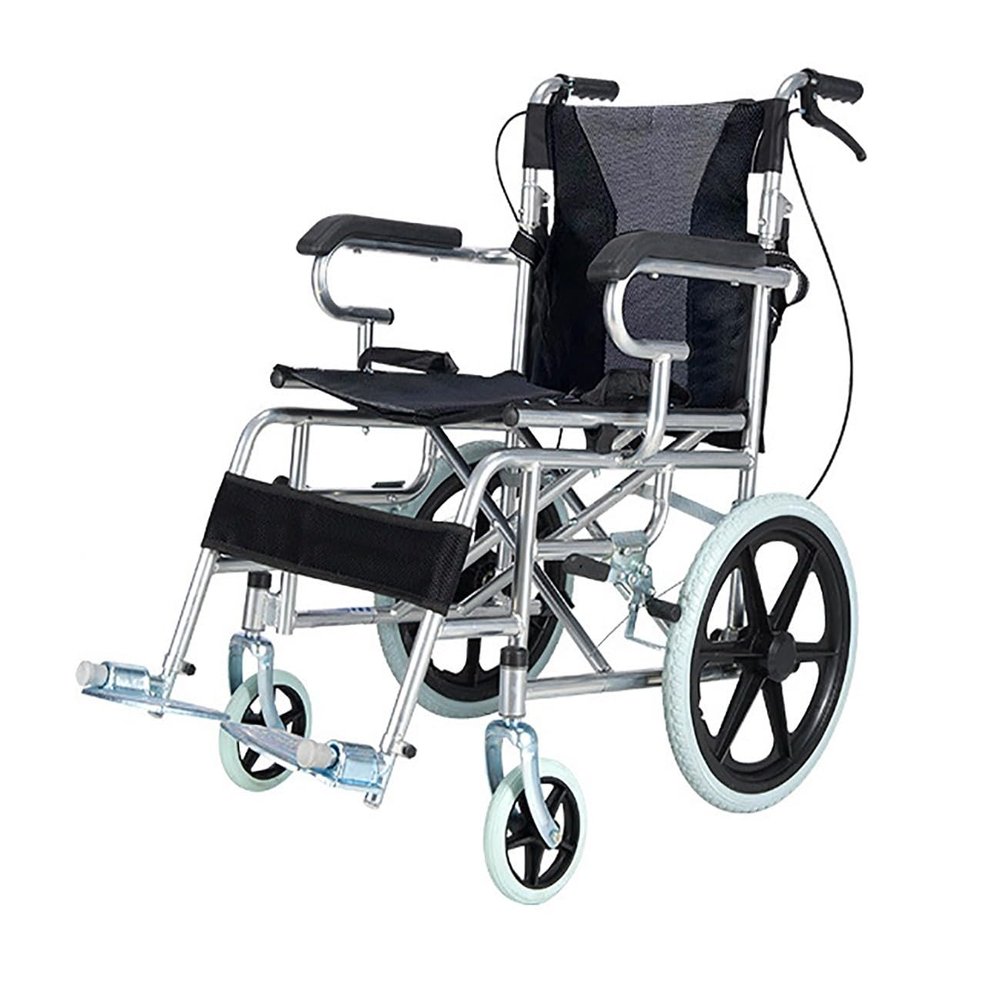 Ultralight Folding Self-Propelled Wheelchair, 57 × 88 × 90 cm