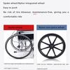 Ultralight Folding Self-Propelled Wheelchair, 57 × 88 × 90 cm view 2