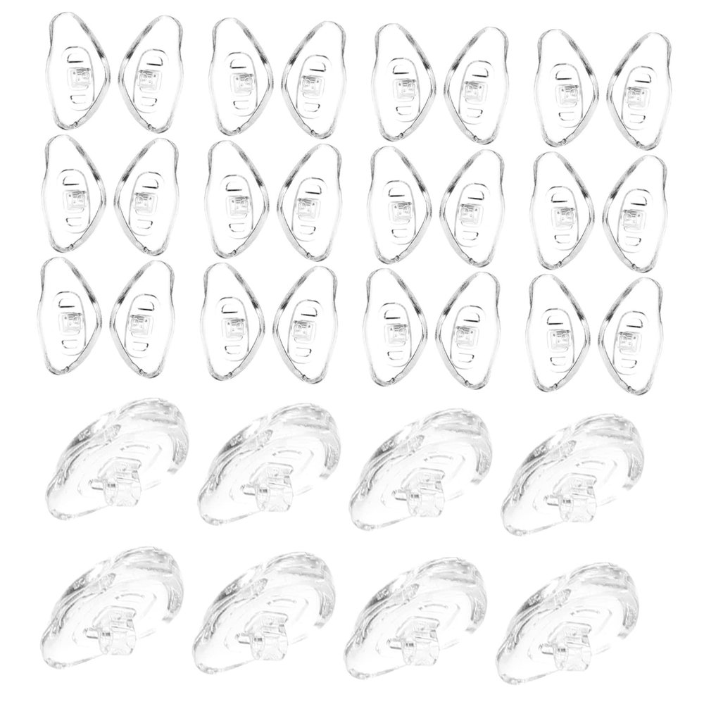 Anti-Slip Silicone Nose Pads for Glasses, 20 Pairs
