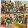 HAPINARY Warm Bird Nest Cotton Hammock for Small and Medium Birds view 2