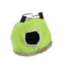 Happyyami 3-Piece Bird Hammock for Small Pets, Warm Hanging Bed for Parrots and Hamsters, Green view 3