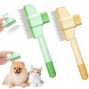 2-Pack Self-Cleaning Cat Flea Comb view 1