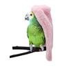 Srliya Bird Cage Cover, Cotton Velvet, Wind Protection, Warm and Cozy Parrot Blanket for African Grey, Amazon, Eclectus, Cockatoo (Pink) view 2