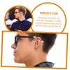 Beavorty 30 Pairs Eyeglass Ear Grips, Anti-Slip Silicone Temple Covers, White view 2