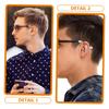 Beavorty 30 Pairs Eyeglass Ear Grips, Anti-Slip Silicone Temple Covers, White view 4