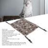 Srliya Cat Hammock, Soft, Comfortable, Warm, Double-Layer Plush Hammock for Rabbits, Kittens, Hamsters, Puppies and Ferrets (S, White Dog) view 2