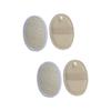 AUTSUPPL 4-Piece Loofah Shower Brushes, Exfoliating Body Brushes view 1