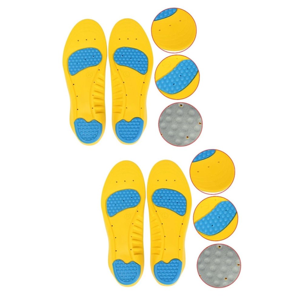 FOMIYES 2 Pairs Memory Shoe Inserts for High-Heeled Shoes