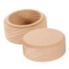 ibasenice 2-Piece Wooden Tooth Boxes, Cute Keepsake Storage Boxes for Baby Teeth and Fetal Hair, Creative Memory Boxes for Baby Showers, Birthdays, and Baptisms view 2