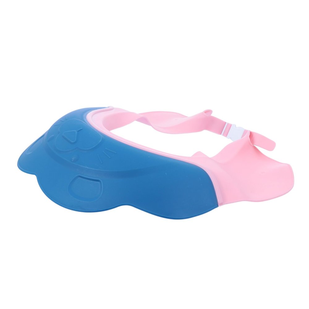 Adjustable Blue PP Shampoo Hat for Babies