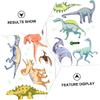 ifundom 4-Sheet Dinosaur Glow-in-the-Dark Wall Stickers view 2
