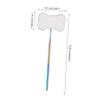 HAPINARY Stainless Steel Eyelash Mirror, Handheld, Butterfly-Shaped view 4