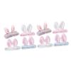 FRCOLOR 8-Pack Bunny Ear Headbands for Girls view 1