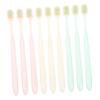OUNONA 9-Piece Soft-Bristle Toothbrush Set for Adults view 1