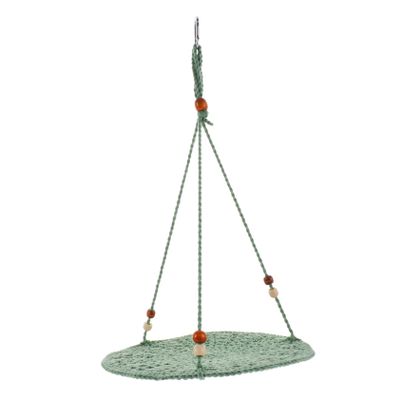 Green Cotton Rope Bearded Dragon Swing for Lizards