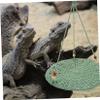 Green Cotton Rope Bearded Dragon Swing for Lizards view 3