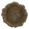 Sosoport Resin Reptile Water and Food Bowl, Brown, Large Capacity view 1