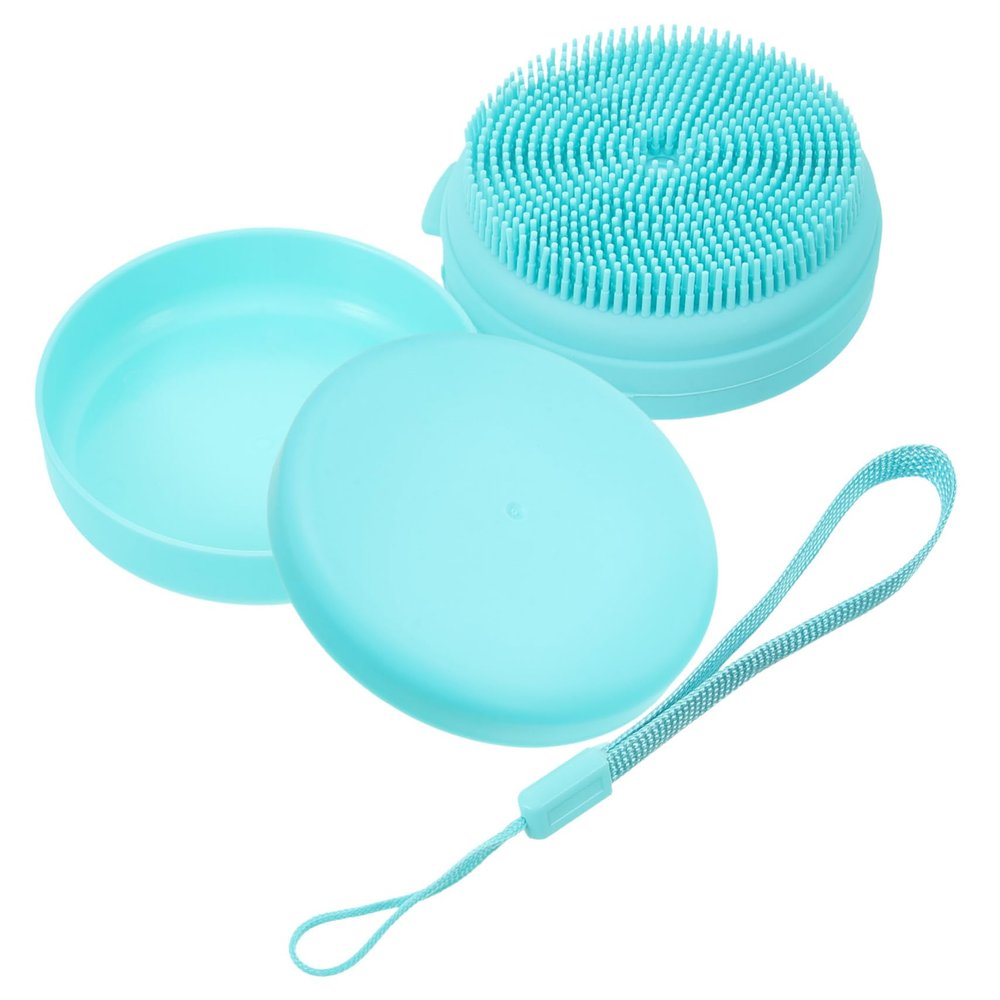 Baluue 3-Piece Silicone Bath Brush with Massage Function
