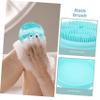Baluue 3-Piece Silicone Bath Brush with Massage Function view 2