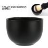 TIKATARER Shaving Bowl, Black Stainless Steel, Non-Slip Design view 3