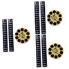 BESPORTBLE 9-Piece Aquarium Sticker Thermometer Set view 1