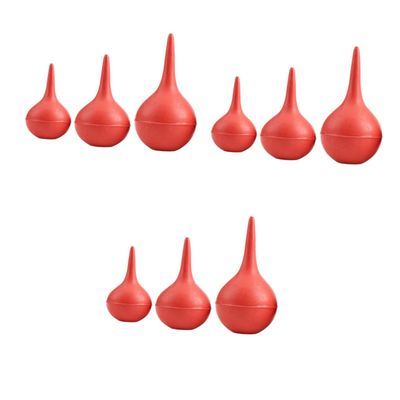 Beaupretty Nasal Cleaning Bulbs, 9 Pieces – Rubber Bulbs for Earwax Removal and Ear Irrigation
