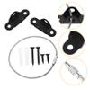 HEMOTON 4-Set Furniture Anti-Tip Kit, Dresser Anchors and Wall Anchors view 3