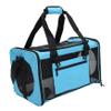 Kisangel Foldable Dog Carrier up to 30 kg, Oxford Fabric and Mesh Pet Carrier Bag, Black view 1