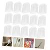TOVINANNA 120-Piece Reusable Toothbrush Head Covers, Transparent Protective Caps for Electric Toothbrush Heads view 2