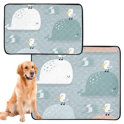 3-Pack Indoor Dog Pee Pads, Washable, Non-Slip, 20 x 24 in, Walmwe, Childlike Texture