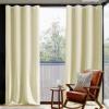 HUAXIQUE Blackout Curtain, Beige, 180 × 145 cm view 2