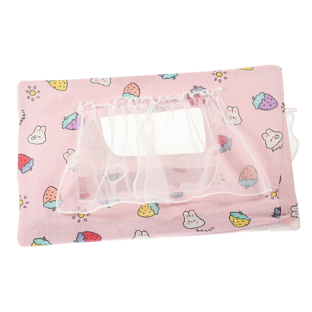 Kisangel Pink Fabric Hamster Tent for Small Pets