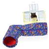 Blue Fabric Sleep Tunnel for Hamsters and Guinea Pigs view 3