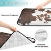 Washable Dog Pee Pads, Extra Large, Non-Slip, 24 x 36 in + 36 x 42 in, Western Cowhide Texture, 2-Pack view 4