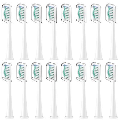 Rebeool 16-Piece Replacement Brush Heads Compatible with Philips Sonicare, White