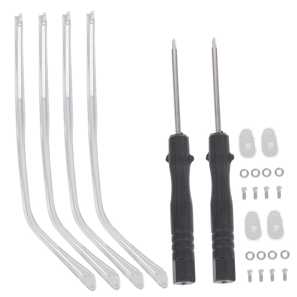 Beavorty 8 Sets Eyeglass Accessories Replacement Temples and Temple Covers
