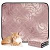Dog Rug for Dirty Paws, Washable, Non-Slip, 61 x 91.4 cm + 91.4 x 106.7 cm, Rose Gold, Decorative Imitation, 2-Pack view 2