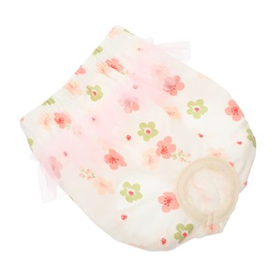 BESPORTBLE Female Dog Diapers and Furniture Protectors, Polyester with Cute Pattern, Washable, for Puppies and Pets up to 9 kg